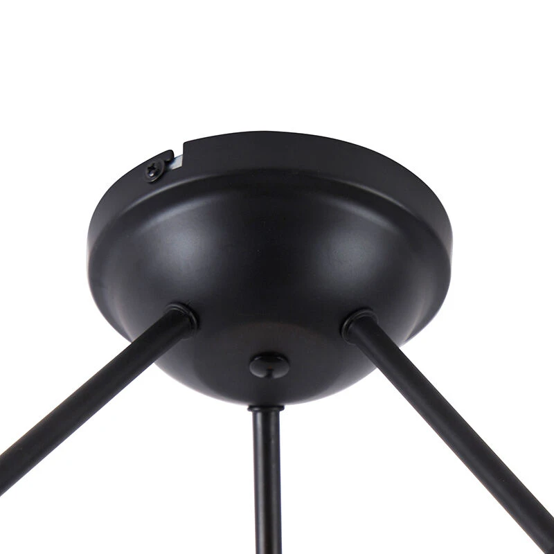 Beste Bewertungen von ✨ QAZQA Moderne Deckenleuchte schwarz 3-Licht - Sputnik 🌟 5 Beste Bewertungen von ✨ QAZQA Moderne Deckenleuchte schwarz 3-Licht - Sputnik 🌟 – Bild 5