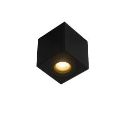 Neu 🔔 QAZQA Modernes Badezimmer vor Ort schwarzes Quadrat IP44 - Capa ❤️ -Deckenleuchten Verkaufs-Shop 7800 102875 4