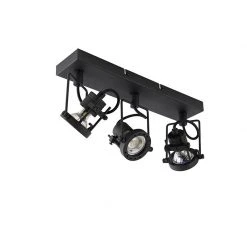 Neu 🎁 QAZQA Industriespot schwarz 3-flammig - Suplux 😍 -Deckenleuchten Verkaufs-Shop 7807 103062 13