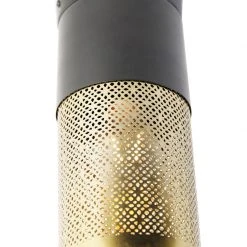 Beste Bewertungen von ⌛ QAZQA Industrielle Deckenlampe schwarz mit Gold - Raspi ❤️ -Deckenleuchten Verkaufs-Shop 7812 104459 4