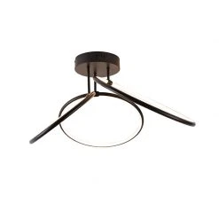 Bestes Angebot ✨ QAZQA Design Deckenleuchte schwarz inkl. LED 3-stufig dimmbar 3-Licht - Joaniqa 🎉 -Deckenleuchten Verkaufs-Shop 7815 103415 5