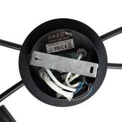 Top 10 🧨 QAZQA Design Deckenleuchte schwarz mit goldenen 6-Lichtern - Melone 🥰 -Deckenleuchten Verkaufs-Shop 7856 98449 13