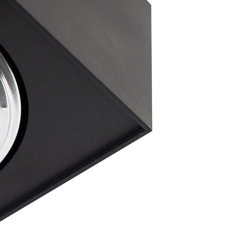 Aktion 😍 QAZQA Designfleck schwarzes Quadrat - Kaya ⭐ 6 Aktion 😍 QAZQA Designfleck schwarzes Quadrat - Kaya ⭐ – Bild 6