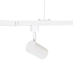 Angebote 🔥 QAZQA Modernes Hängeschienensystem weiß mit 5 Spots 1-phasig - Jeana 🎉 -Deckenleuchten Verkaufs-Shop 7926 103927 5