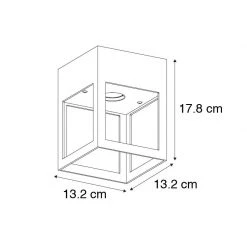 Blitzangebot 💯 QAZQA Moderne Deckenleuchte schwarz - Cela 💯 -Deckenleuchten Verkaufs-Shop 7928 102838 4