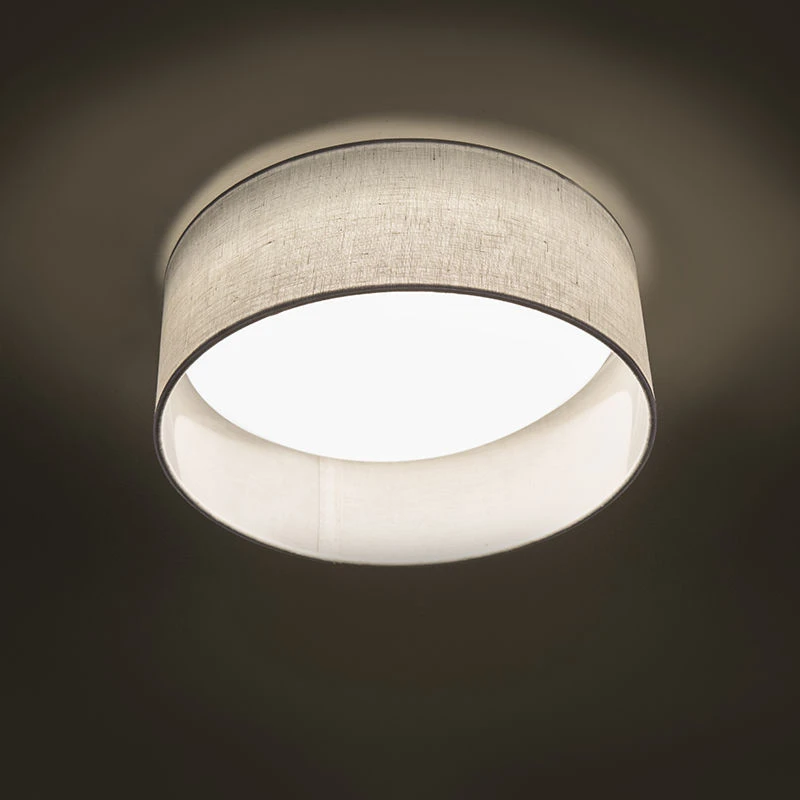 Besorgen 💯 QAZQA Deckenleuchte weiß 28 cm inkl. LED - Drum Combi ✔️ 6 Besorgen 💯 QAZQA Deckenleuchte weiß 28 cm inkl. LED - Drum Combi ✔️ – Bild 6