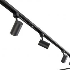 Neu 💯 QAZQA Schienensystem mit 10 Punkten 1-phasig schwarz - Jeana 💯 -Deckenleuchten Verkaufs-Shop 7945 102494 2