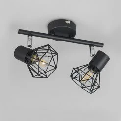 Top 10 ✨ QAZQA Art Deco Spot schwarz schwenk- und neigbar - Mosh 2 ⭐ -Deckenleuchten Verkaufs-Shop 7966 93946 9