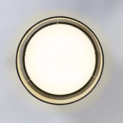 Beste Bewertungen von 🌟 QAZQA Deckenleuchte schwarz 28 cm inkl. LED - Drum Combi 🎉 -Deckenleuchten Verkaufs-Shop 7970 93957 2