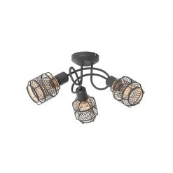 Schlussverkauf ⌛ QAZQA Design-Deckenleuchte Schwarz mit Gold 3-flammig - Noud 🌟 25 Schlussverkauf ⌛ QAZQA Design-Deckenleuchte Schwarz mit Gold 3-flammig - Noud 🌟 -Deckenleuchten Verkaufs-Shop 7974 105049 12