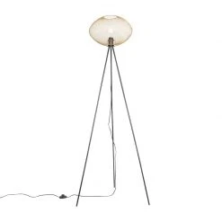 Beste Bewertungen von 🤩 QAZQA Industrielle Stehlampe Goldstativ - Molly 🔥