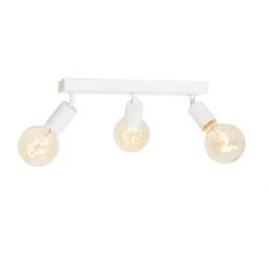 Besorgen 💯 QAZQA Moderne spot wit rechthoekig 3-lichts - Facil 😀 -Deckenleuchten Verkaufs-Shop 7988 105780 5