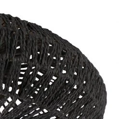 Besorgen 🎉 QAZQA Retro Deckenleuchte schwarz 50 cm - Lina 🥰 -Deckenleuchten Verkaufs-Shop 7992 103160 3