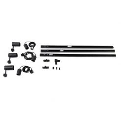 Aktion 😉 QAZQA Schienensystem mit 3 Spots und Pendelleuchte 1-phasig schwarz - Cavalux Jeana 🛒 -Deckenleuchten Verkaufs-Shop 8057 102476 10