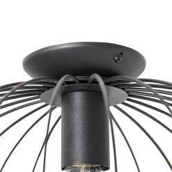 Neu 👍 QAZQA Design-Deckenleuchte schwarz - Margarita 🎉 -Deckenleuchten Verkaufs-Shop 8063 105350 2