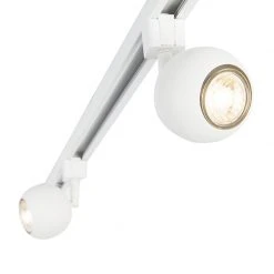 Bestes Angebot 🔔 QAZQA Schienensystme Gissi 3 weiß 👏 -Deckenleuchten Verkaufs-Shop 8063 92819 2