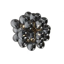 Aktion ❤️ QAZQA Design Deckenleuchte schwarz mit Rauchglas 6 Lampen - Uvas 🔥 16 Aktion ❤️ QAZQA Design Deckenleuchte schwarz mit Rauchglas 6 Lampen - Uvas 🔥 -Deckenleuchten Verkaufs-Shop 8073 102346 6