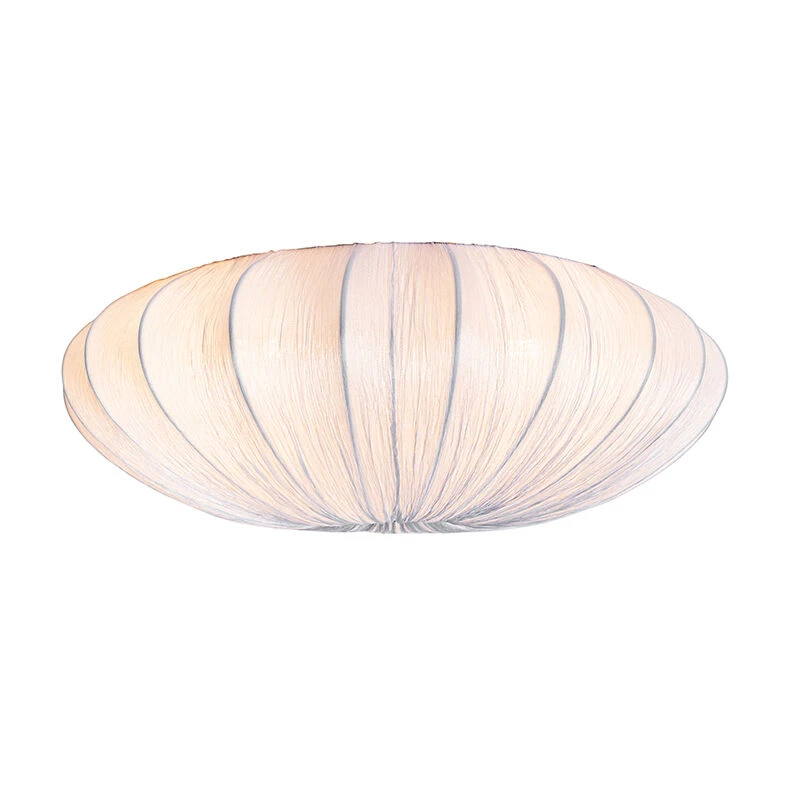 Billig 🧨 QAZQA Design-Deckenlampe graue Seide 60 cm 5-flammig - Plu 🛒 6 Billig 🧨 QAZQA Design-Deckenlampe graue Seide 60 cm 5-flammig - Plu 🛒 – Bild 6