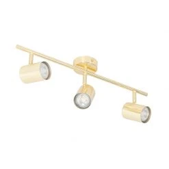 Budget 💯 QAZQA Moderne Deckenleuchte Messing 3-flammig verstellbar - Jeana 🥰 -Deckenleuchten Verkaufs-Shop 8082 103881 12