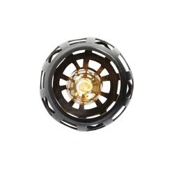 Beste Bewertungen von ✨ QAZQA Industrielle Deckenleuchte schwarz - Bobby 😉 -Deckenleuchten Verkaufs-Shop 8087 105072 7