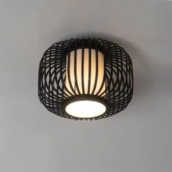 Beste Bewertungen von 🥰 QAZQA Moderne Deckenlampe schwarz mit Bambus - Bambuk 😉 -Deckenleuchten Verkaufs-Shop 8095 103517 10