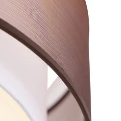 Am billigsten 😉 QAZQA Moderne Deckenleuchte braun mit weiß 50 cm 3-flammig - Drum Duo ✨ -Deckenleuchten Verkaufs-Shop 8100 104412 2