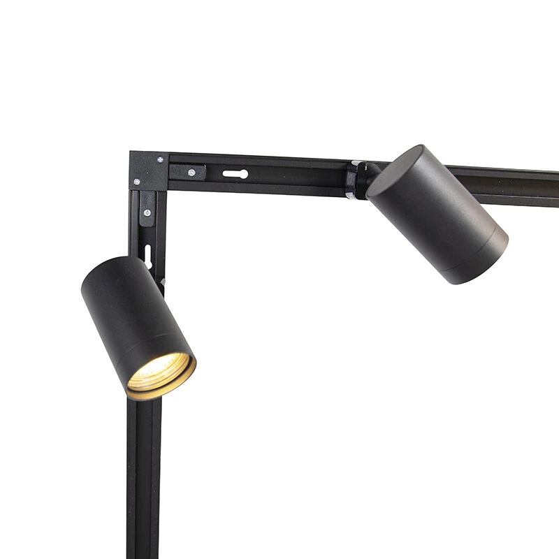 Schlussverkauf 🤩 QAZQA Modernes Schienensystem schwarz mit 14 Spots 1-phasig - Jeana ⭐ 8 Schlussverkauf 🤩 QAZQA Modernes Schienensystem schwarz mit 14 Spots 1-phasig - Jeana ⭐ – Bild 8