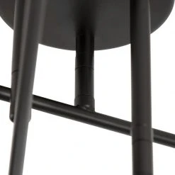 Billig 😀 QAZQA Industrielle Deckenleuchte schwarz mit goldenen 6-flammig Sydney Bondi ⌛ -Deckenleuchten Verkaufs-Shop 8129 99134 6