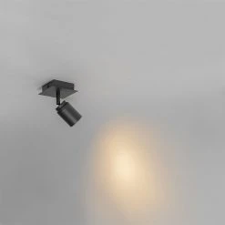 Angebote 😉 QAZQA Professional Moderner Badspot schwarz quadratisch IP44 - Ducha 🛒 -Deckenleuchten Verkaufs-Shop 8169 105233 11