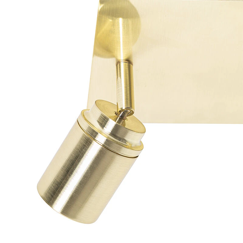 Top 10 👏 QAZQA Professional Moderne badkamer spot messing vierkant 2-lichts IP44 - Ducha 🔔 6 Top 10 👏 QAZQA Professional Moderne badkamer spot messing vierkant 2-lichts IP44 - Ducha 🔔 – Bild 6