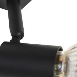 Angebote ✔️ QAZQA Modernes Schienensystem 3-flammig 1-Phase schwarz - Jeany 🧨 -Deckenleuchten Verkaufs-Shop 8186 98361 7