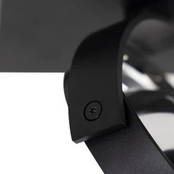 Brandneu 🤩 QAZQA Design Spot schwarz verstellbar 1-flammig inkl. LED - Go 🎁 -Deckenleuchten Verkaufs-Shop 8196 91010 4