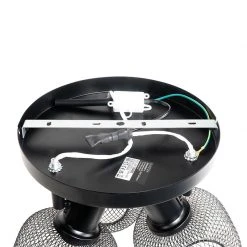 Billig 👍 QAZQA Industriespot schwarz 3-flammig - Bliss Mesh 🧨 -Deckenleuchten Verkaufs-Shop 8211 104480 11