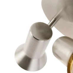 Auslauf ❤️ QAZQA Deckenstrahler Stahl drehbar und neigbar rund - Karin 2 💯 -Deckenleuchten Verkaufs-Shop 8233 92938 3