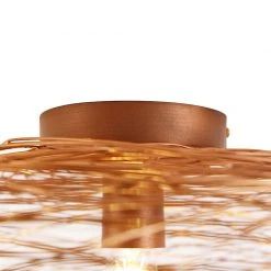 Blitzangebot 🔥 QAZQA Design-Deckenleuchte Kupfer oval - Sarella ❤️ -Deckenleuchten Verkaufs-Shop 8238 104535 5