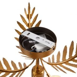 Rabatt ✨ QAZQA Vintage Deckenleuchte Gold 46 cm - Botanica 🔔 -Deckenleuchten Verkaufs-Shop 8271 102763 7