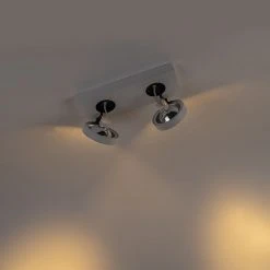 Schlussverkauf ⌛ QAZQA Moderner Spot weiß schwenk- und neigbar - Ga 2 💯 24 Schlussverkauf ⌛ QAZQA Moderner Spot weiß schwenk- und neigbar - Ga 2 💯 -Deckenleuchten Verkaufs-Shop 8297 94459 11