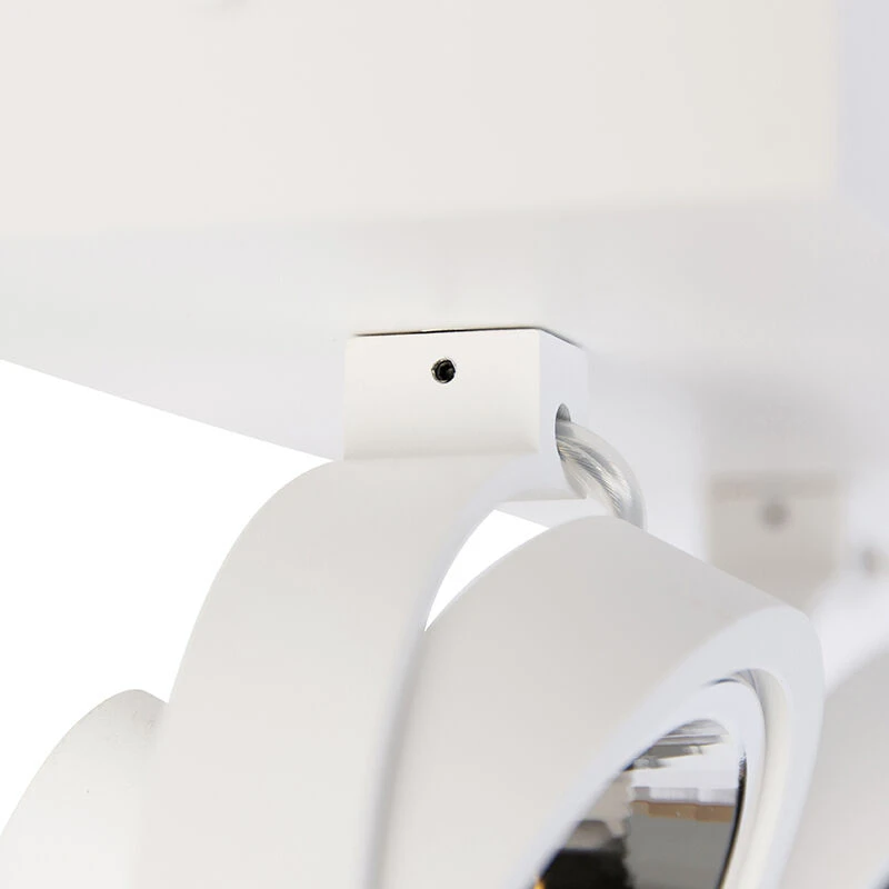 Bestes Angebot 🤩 QAZQA Designstrahler weiß verstellbar 2-flammig - Go ⭐ 7 Bestes Angebot 🤩 QAZQA Designstrahler weiß verstellbar 2-flammig - Go ⭐ – Bild 7