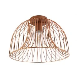 Auslauf ⭐ QAZQA Design-Deckenleuchte Kupfer - Sarina ⌛ -Deckenleuchten Verkaufs-Shop 8329 104528 10