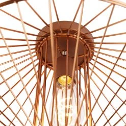 Billig 😍 QAZQA Design-Deckenleuchte Kupfer - Zahra 😉 16 Billig 😍 QAZQA Design-Deckenleuchte Kupfer - Zahra 😉 -Deckenleuchten Verkaufs-Shop 8354 104526 4