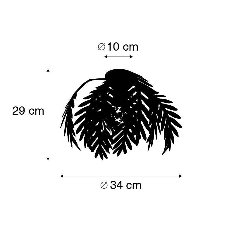 Beste Bewertungen von 🥰 QAZQA Vintage Deckenleuchte Gold 34 cm - Botanica 🔔 5 Beste Bewertungen von 🥰 QAZQA Vintage Deckenleuchte Gold 34 cm - Botanica 🔔 – Bild 5