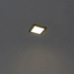 Neu ⌛ QAZQA Deckenleuchte schwarz inkl. LED 3-stufig dimmbar IP44 - Steve 🎉 -Deckenleuchten Verkaufs-Shop 8418 102742 9