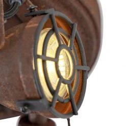 Schlussverkauf 👏 QAZQA Industrieller Spot im Rostdesign 3-Flammig - Sorra 😀 -Deckenleuchten Verkaufs-Shop 8421 96681 5