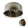 Großhandel 🔔 QAZQA Industrielle Deckenlampe grau 35 cm - Barril 👍