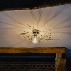 Brandneu 👍 QAZQA Art Deco Deckenleuchte schwarz 50 cm - Ramuri 🤩