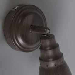 Angebote 💯 QAZQA Decken- und Wandstrahler rostbraun schwenkbar - Coney 1 🤩 -Deckenleuchten Verkaufs-Shop 8465 91223 6