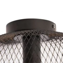 Angebote 👏 QAZQA Moderne schwarze Deckenleuchte - Bliss Mesh 🎉 -Deckenleuchten Verkaufs-Shop 8517 98915 6