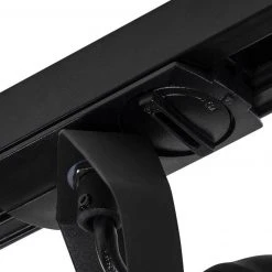 Am billigsten 🌟 QAZQA Smart railsysteem zwart 5-lichts incl. Wifi GU10 - Movie 🛒 -Deckenleuchten Verkaufs-Shop 8531 106248 10