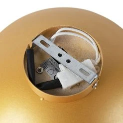 Bestpreis ✨ QAZQA Art Deco Deckenleuchte Gold / Messing inkl. LED - So. 🤩 -Deckenleuchten Verkaufs-Shop 8574 97392 7