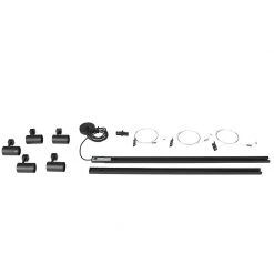 Bester Verkauf ❤️ QAZQA Modernes Kleiderstangensystem Schwarz mit 5 Spots 1-phasig - Jeana 🧨 -Deckenleuchten Verkaufs-Shop 8607 105060 19